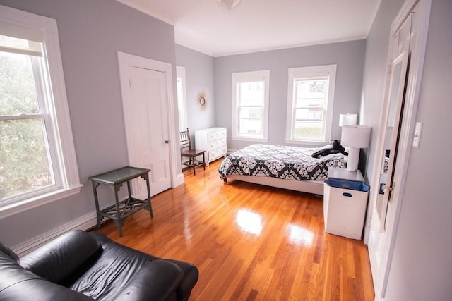 175 Winthrop Rd Unit 3, Brookline, MA 02445 - bedroom with multiple windows and light wood-style floors