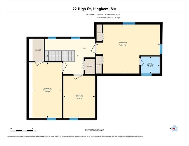 22 High St, Hingham, MA 02043 - property floor plan