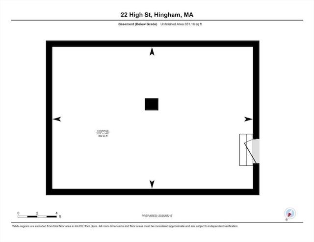 22 High St, Hingham, MA 02043 - floor plan / room layout