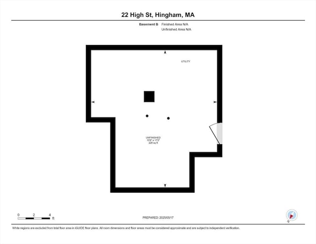 22 High St, Hingham, MA 02043 - floor plan / room layout