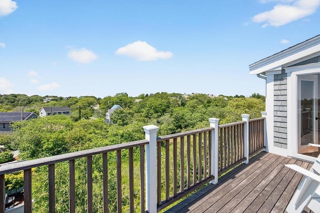 53 W Vine St Unit A, Provincetown, MA 02657 - view of wooden deck