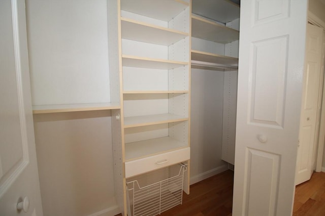 view of closet