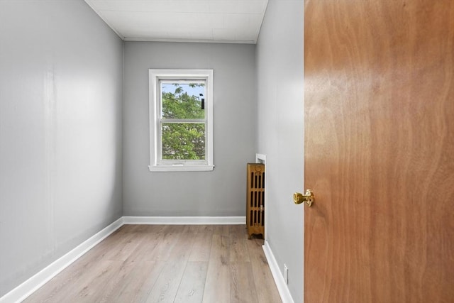 309 E Eagle St, Boston, MA 02128 - spare room with light wood-type flooring and baseboards