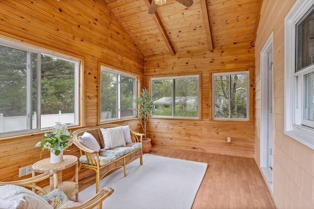 11 Anniversary Way, Billerica, MA 01821 - sunroom / solarium with wood ceiling, wooden walls, and wood finished floors
