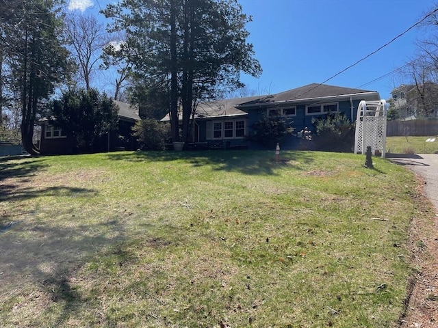 view of yard