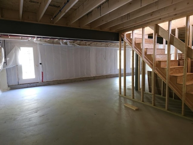 32 John Perkins Way, Middleboro, MA 02346 - basement with stairs