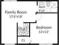 19 Burnham St Unit C2, Belmont, MA 02478 - room layout
