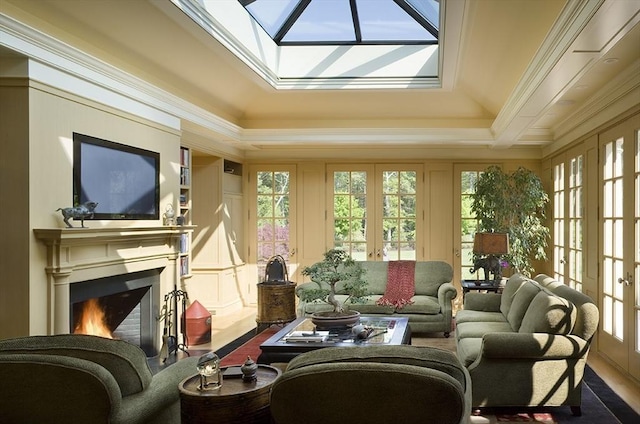 495 Hugh Cargill Rd, Concord, MA 01742 - sunroom with french doors