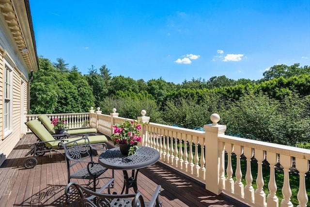 495 Hugh Cargill Rd, Concord, MA 01742 - view of wooden terrace