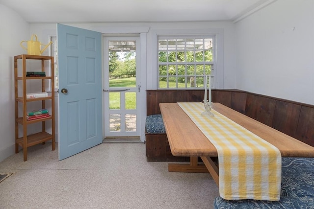 40 Scotchmans Ln, West Tisbury, MA 02575 - dining space featuring healthy amount of natural light and breakfast area