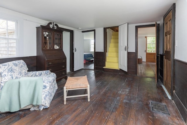 40 Scotchmans Ln, West Tisbury, MA 02575 - living area with hardwood / wood-style flooring