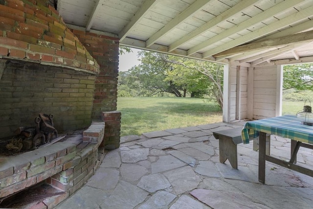 40 Scotchmans Ln, West Tisbury, MA 02575 - view of patio