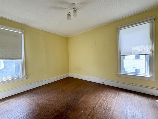 78 Allyn St, Holyoke, MA 01040 - spare room with wood finished floors and baseboards