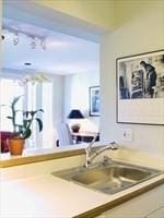 kitchen featuring sink