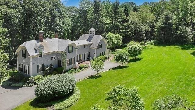 185 Woodland St, Natick, MA 01760 - aerial view of property and surrounding area