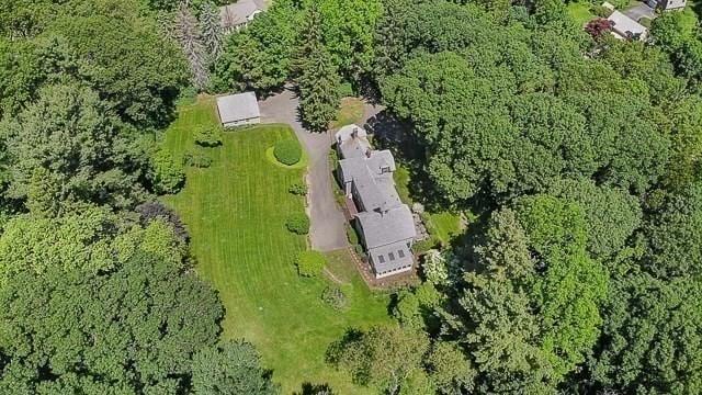 185 Woodland St, Natick, MA 01760 - aerial view of property's location