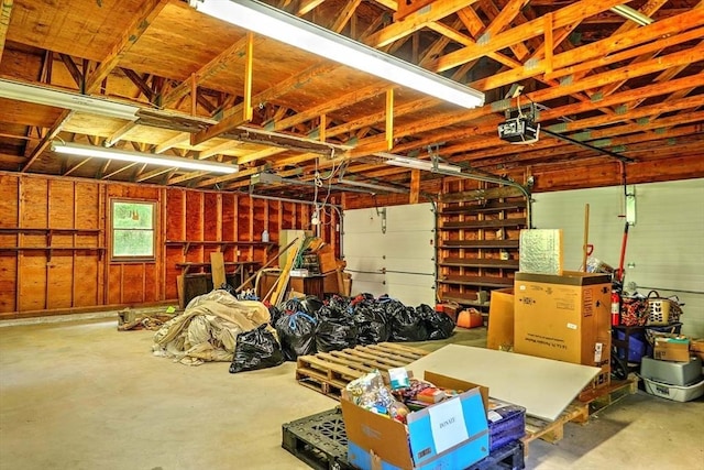 1175 Main Rd, Westport, MA 02790 - garage with a garage door opener