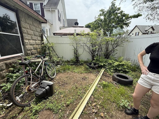 156 Euclid Ave, Lynn, MA 01904 - fenced backyard featuring a vegetable garden