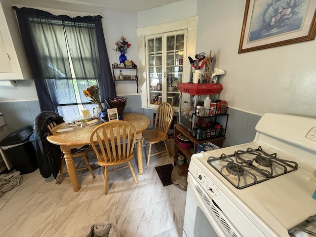 156 Euclid Ave, Lynn, MA 01904 - dining room with a wainscoted wall