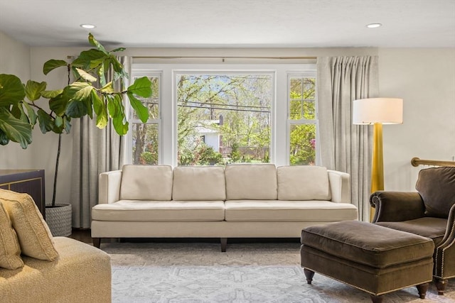 40 Brewster Rd, Cohasset, MA 02025 - living area featuring recessed lighting