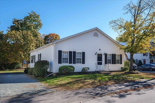 view of front of house