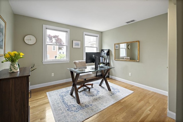 4 Lincoln Pl Unit 4, Boston, MA 02129 - home office featuring light wood-type flooring and baseboards