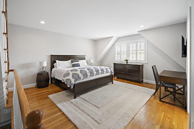 4 Lincoln Pl Unit 4, Boston, MA 02129 - bedroom featuring light wood-style floors, baseboards, and recessed lighting