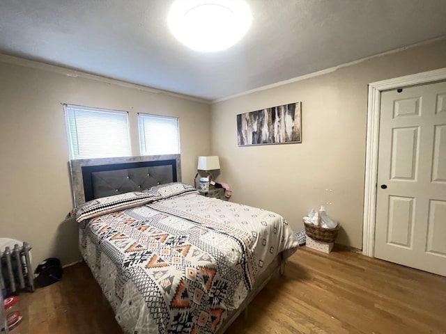98-100 Fenwick St, Springfield, MA 01109 - bedroom with crown molding and wood finished floors