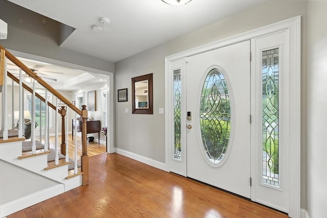 11 Rachael Ter, Westfield, MA 01085 - foyer entrance featuring wood finished floors and stairs