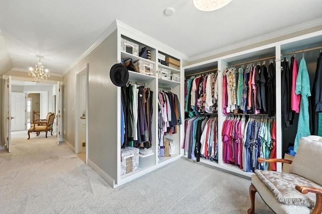 11 Rachael Ter, Westfield, MA 01085 - spacious closet featuring carpet floors and a chandelier