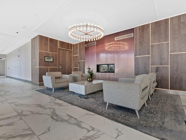 lobby with visible vents