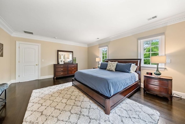43 Bristol Rd, Wellesley, MA 02481 - bedroom with wood finished floors and ornamental molding