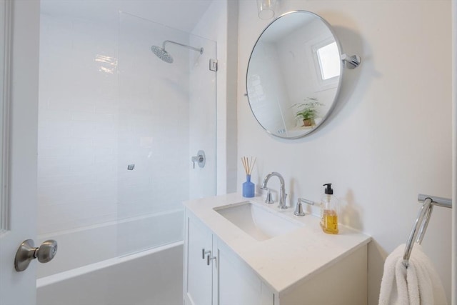 73 Harold St, Milton, MA 02186 - bathroom with bathing tub / shower combination and vanity