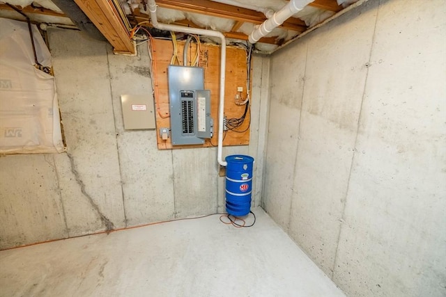 31 Mulligan Dr Unit 31, Weymouth, MA 02190 - unfinished basement featuring electric panel