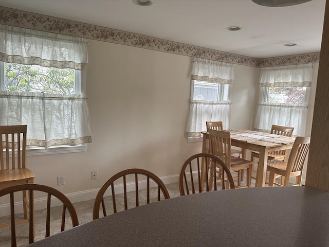 40 Elmwood Cir, Peabody, MA 01960 - dining area with baseboards and healthy amount of natural light