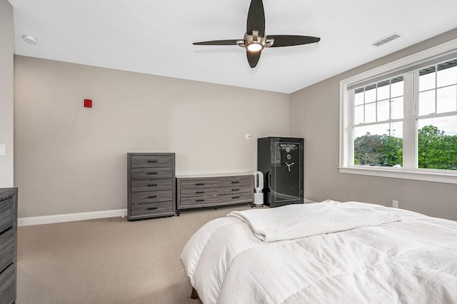 2 Inwood Dr Unit 3003, Woburn, MA 01801 - bedroom featuring baseboards, carpet, and a ceiling fan