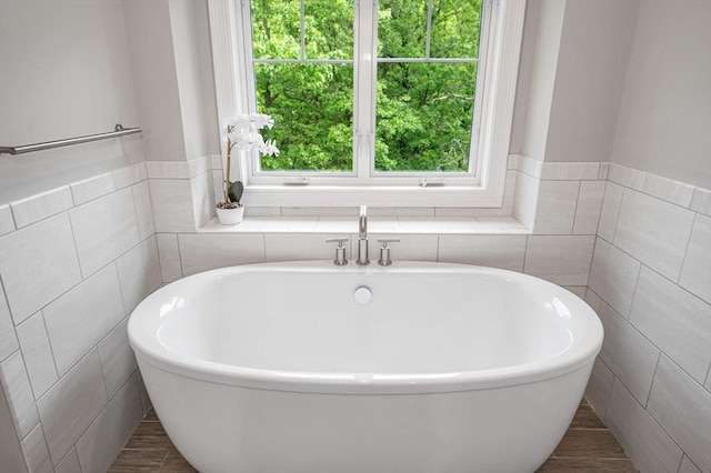 2 Inwood Dr Unit 3003, Woburn, MA 01801 - full bath featuring a soaking tub and tile walls