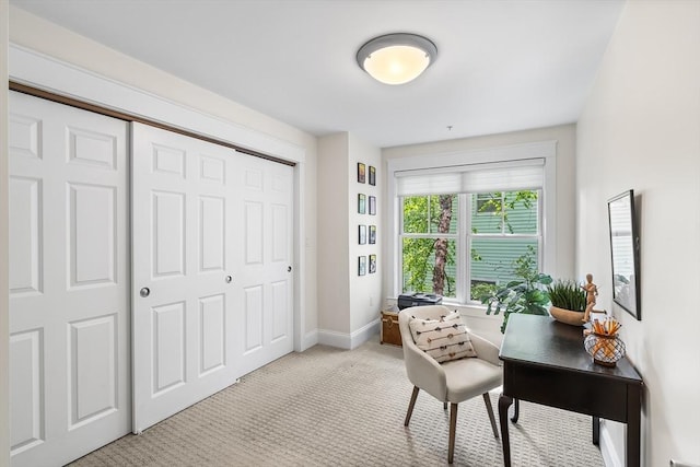 26-B Lake St Unit 26B, Somerville, MA 02143 - home office with light colored carpet and baseboards