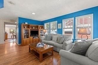 16 Simmons Rd, Nahant, MA 01908 - living room with wood finished floors