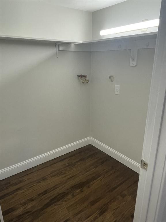 47 Woodcock Ln, Marlborough, MA 01752 - spacious closet with dark wood-style flooring