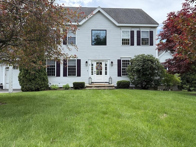 5 Cortland Dr, Hudson, MA 01749 - colonial-style house featuring a front lawn