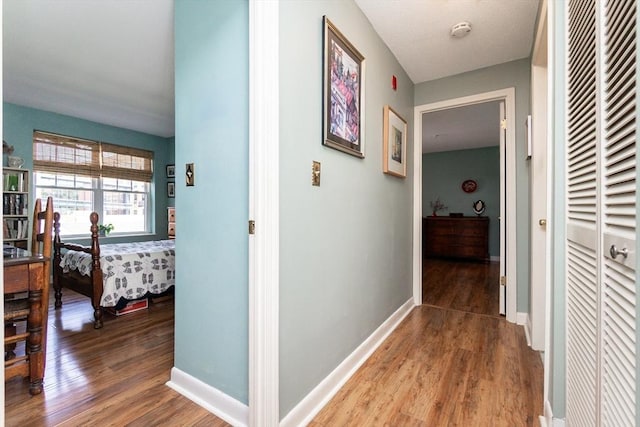11 Church Unit 313, Salem, MA 01970 - corridor featuring wood finished floors and baseboards