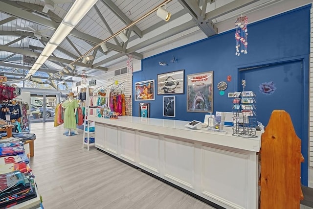view of reception area