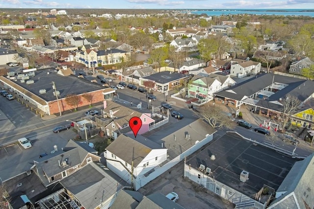 birds eye view of property featuring a residential view