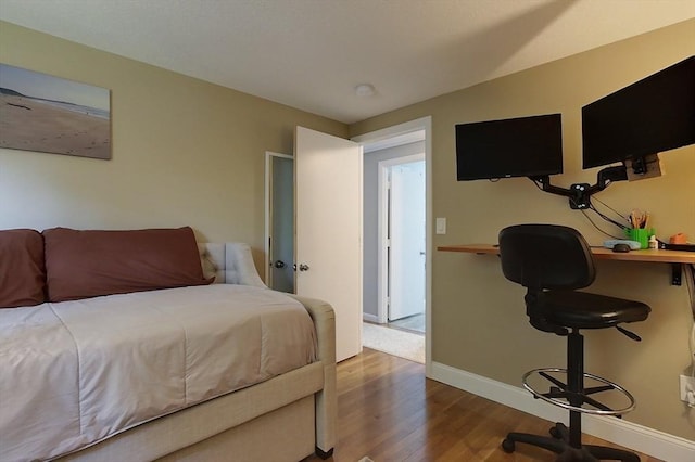 12 Pine St, Pepperell, MA 01463 - bedroom with wood finished floors and a desk