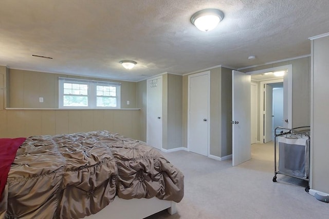 12 Pine St, Pepperell, MA 01463 - bedroom with a textured ceiling and light carpet
