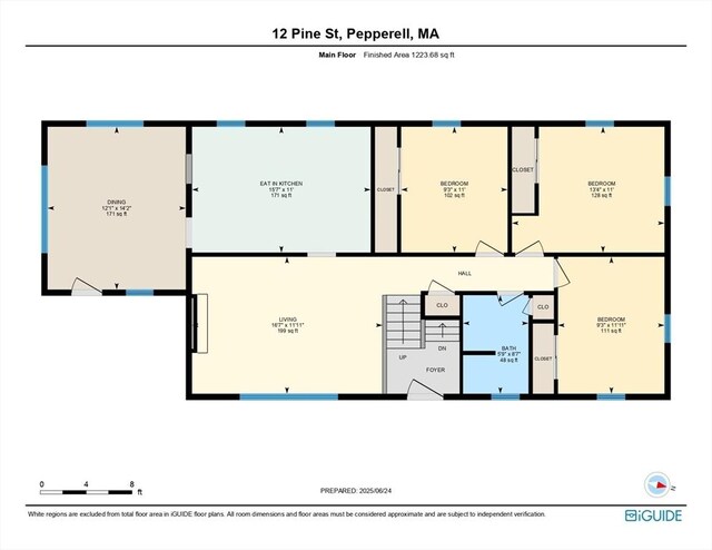 12 Pine St, Pepperell, MA 01463 - view of home floor plan