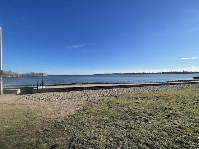 view of water feature