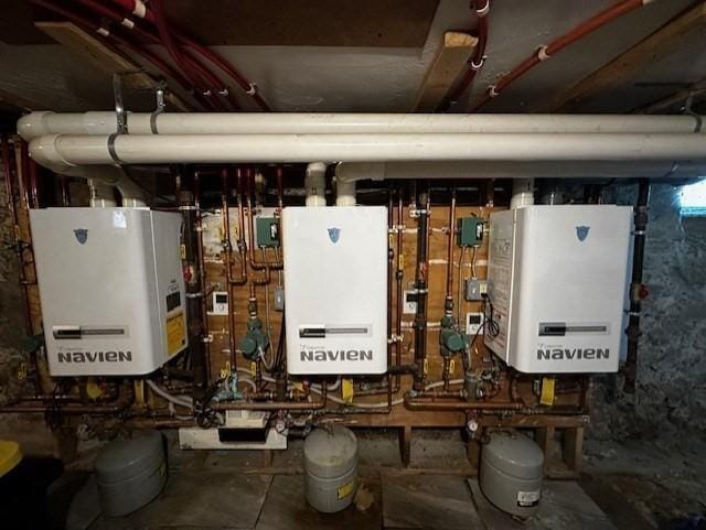 56-A Topliff St, Boston, MA 02122 - utility room with water heater