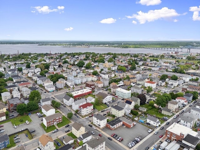 90 Montaup St, Fall River, MA 02724 - aerial overview of property's location featuring a nearby body of water